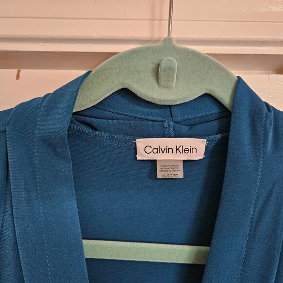 Calvin Klein Suit Shell Sleeveless Blouse - Size XL - Picture 3 of 8